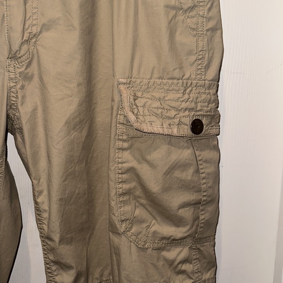 👙Premium One Tough Brand Men’s Tan Waist 34 Cargo Shorts - Picture 2 of 6